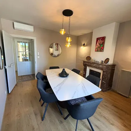 Renovated Stone Building With Air Conditioning Pool & Poolroom * Roujan